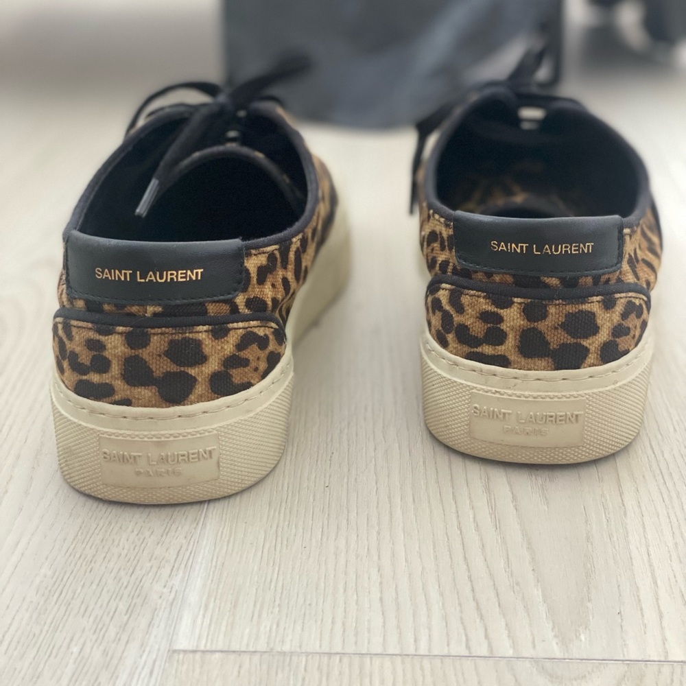 Saint Laurent S21 Flat Leopard Sneaker - Picture 9 of 10